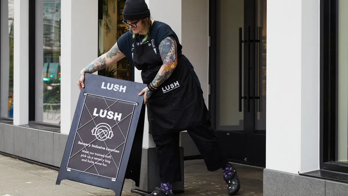 Lush employees led the brand