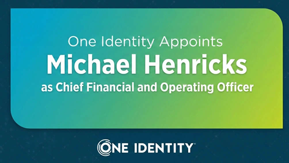 One Identity Names Michael Henricks