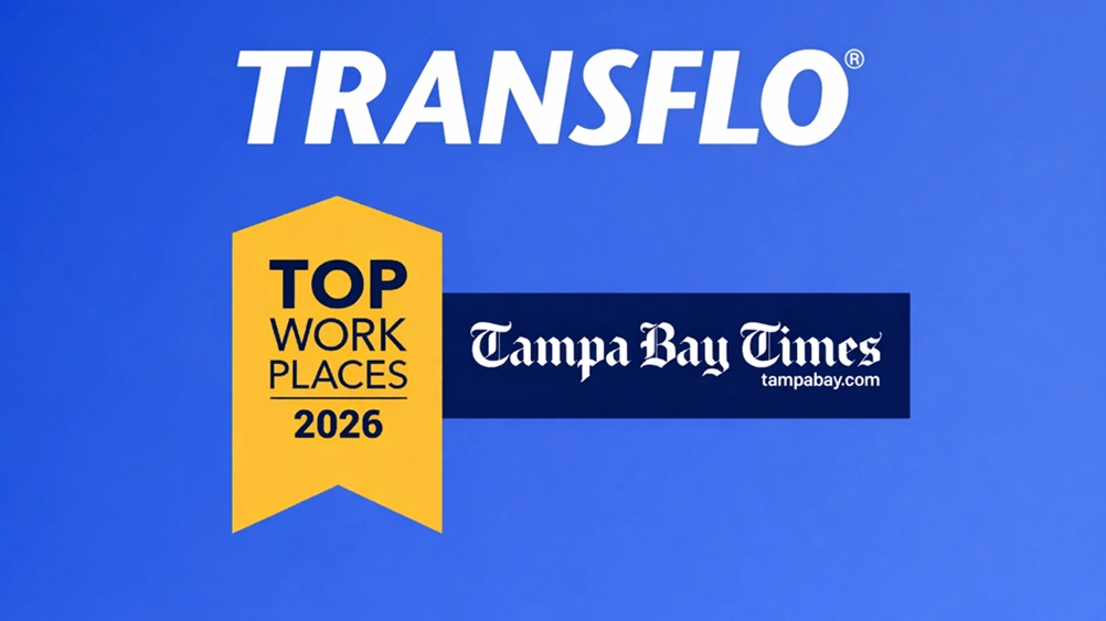 Transflo Named a Tampa Bay Top Workplace for 2026