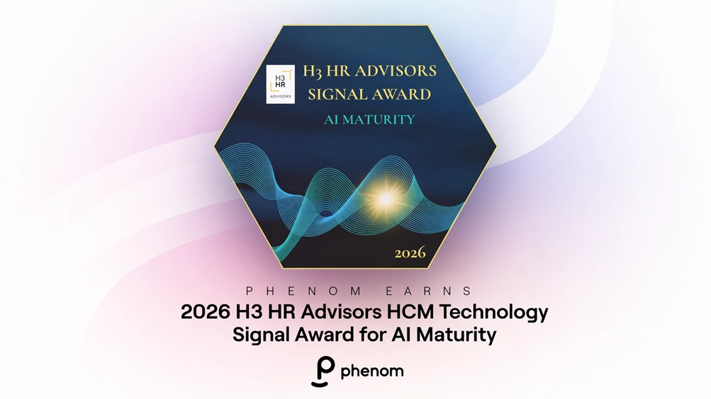 Phenom Earns 2026 H3 HR Advisors HCM Technology Signal Award