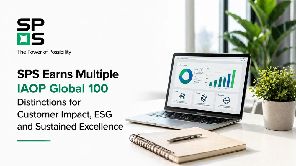 SPS Earns Multiple IAOP Global 100 Distinctions for Customer Impact, ESG and Sustained Excellence