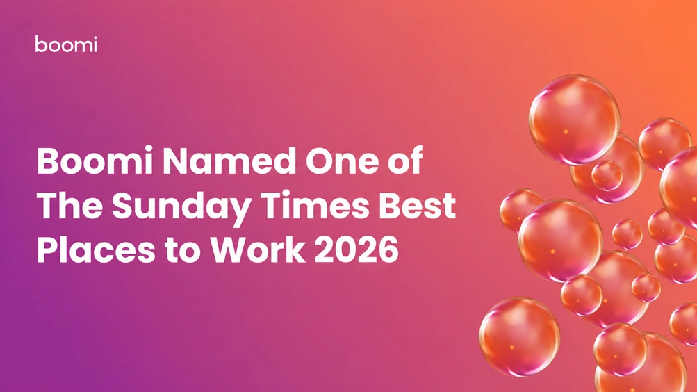 Boomi Named One of The Sunday Times Best Places to Work 2026