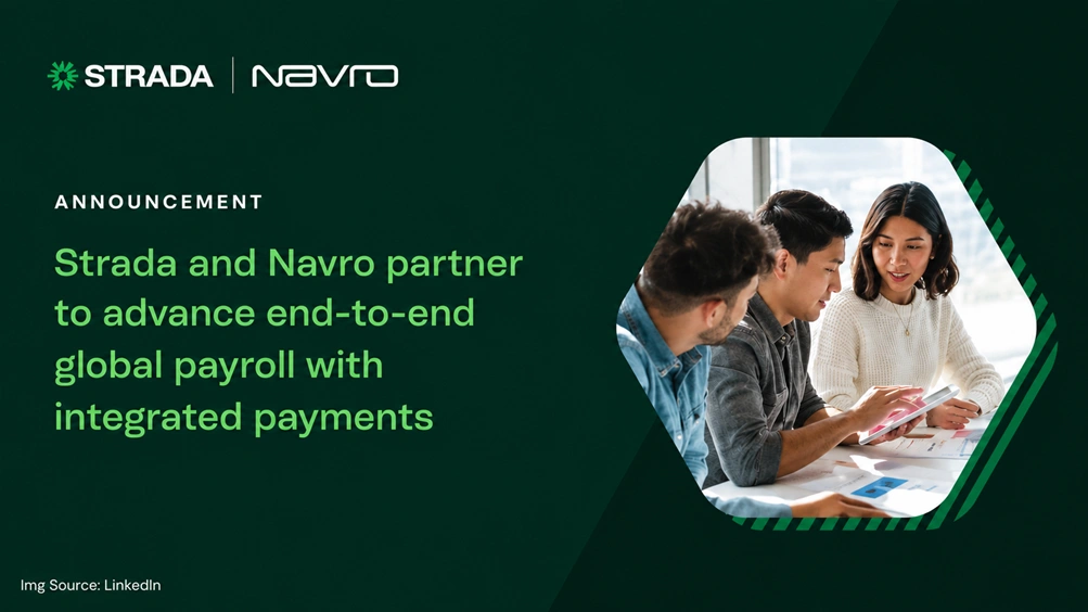 Strada and Navro partner to advance end-to-end global payroll