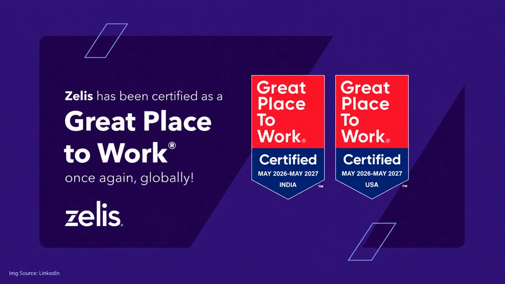 Zelis Recognized as a 2026 Great Place to Work® in the U.S. and India
