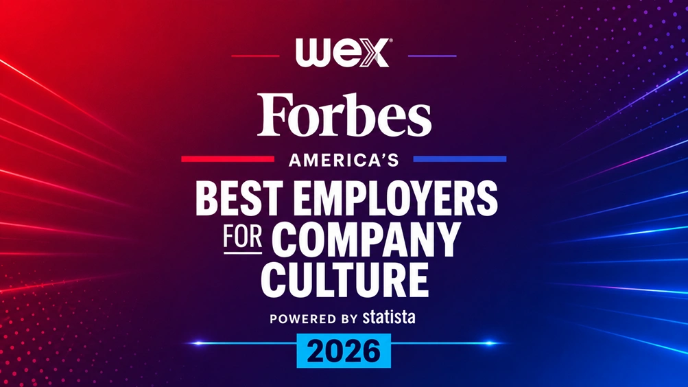WEX® Recognized by Forbes as One of America’s Best Employers for Company Culture 2026