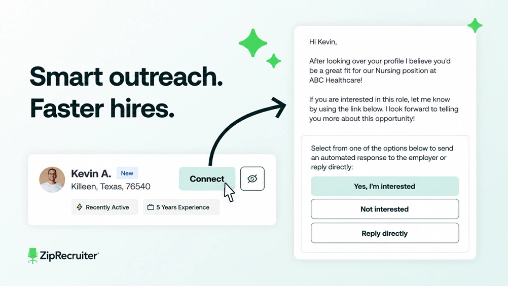 ZipRecruiter Launches New AI Feature to Automate Recruiter Outreach