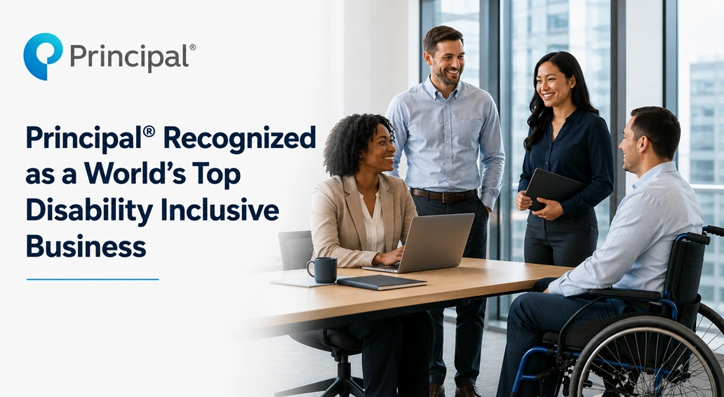 Principal Recognized as a World’s Top Disability Inclusive Business
